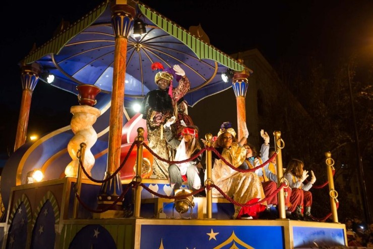 Imagen de archivo de una Cabalgata de Reyes. / Ayuntamiento de Zaragoza