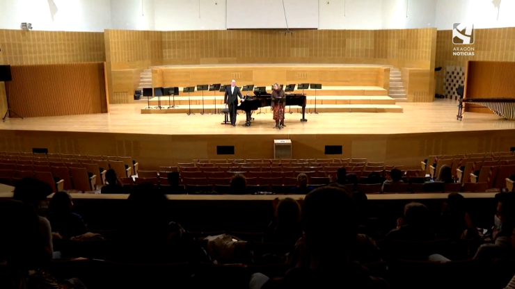 Concierto de este lunes en el Conservatorio Superior de Música de Aragón (CSMA).