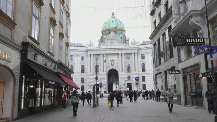 Las calles de Viena volverán a quedar desiertas el lunes.