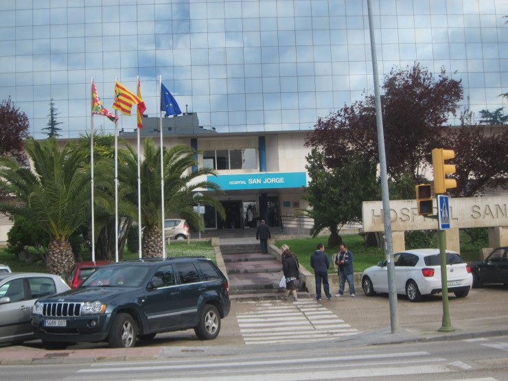 Imagen de archivo del Hospital San Jorge de Huesca. (Foto: EP)