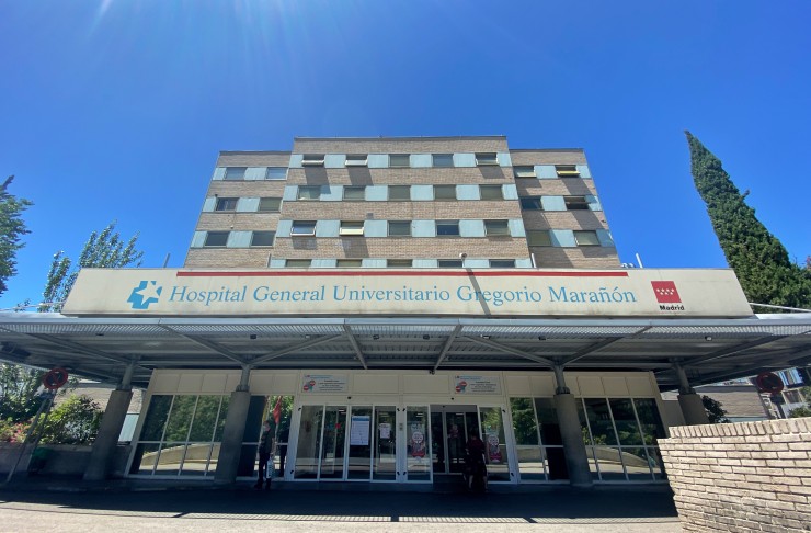 Fachada del Hospital Gregorio Marañón en Madrid. / Europa Press.