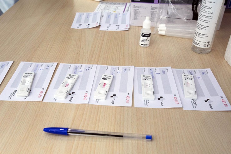 Test de antígenos para la detección de la COVID-19 (EP).