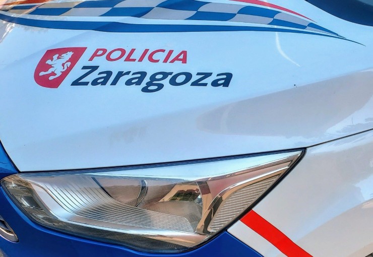 Un vehículo de la Policía Local de Zaragoza. (POLICÍA LOCAL)