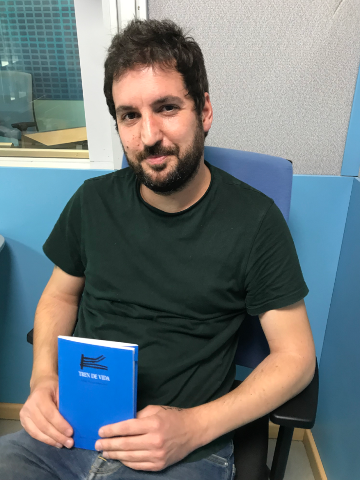 Entrevista a Sebas Puente Letamendi en Aragón Radio junto a su última obra "Tren de vida"