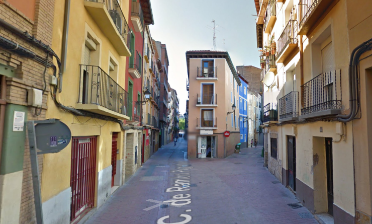 Confluencia de las calles Pignatelli y José Zamoray. (Imagen: Google Maps).