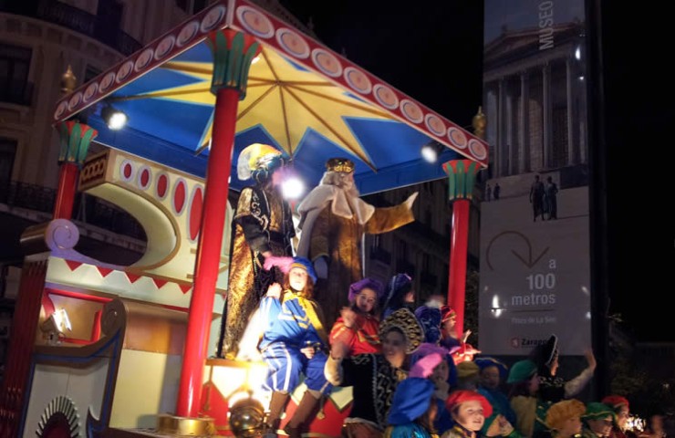 Cabalgata de Reyes en Zaragoza. / Archivo