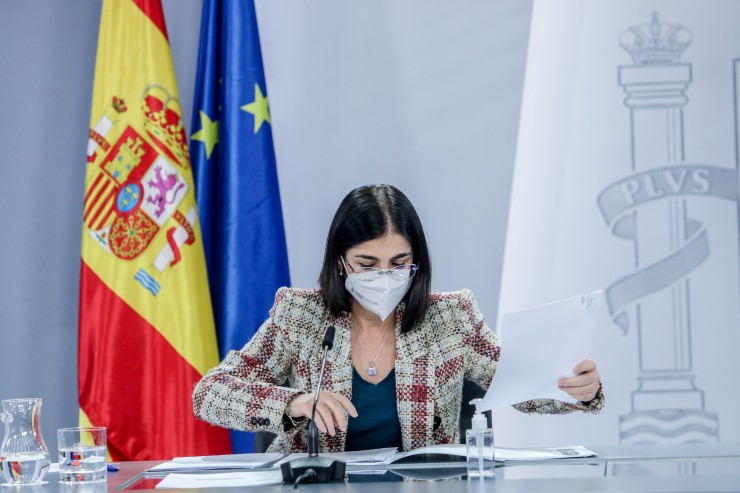 Carolina Darias, ministra de Sanidad. / Europa Press