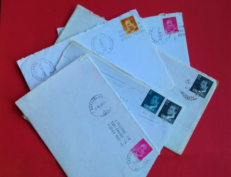 Cartas pertenecientes a la familia Gascón Gracia.