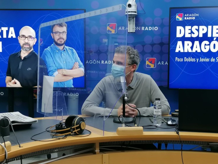 El director general de Salud Pública del Gobierno de Aragón, Francisco Javier Falo, en Aragón Radio.