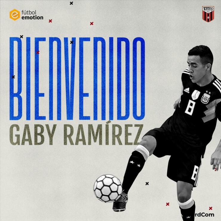 Gaby Ramírez, nuevo fichaje del Fútbol Emotion Zaragoza.
