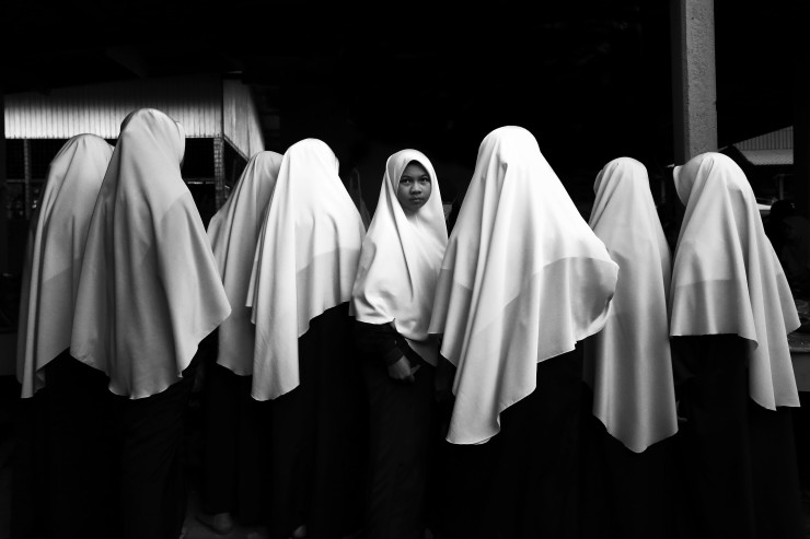 Hijab Girl' de Wan Mohd Fadzli W. Samsudin (Terengganu, Malaysia) - Ganador categoría Retrato 7ª edición.