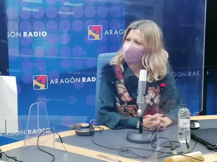 Mar Vaquero en Aragón Radio.