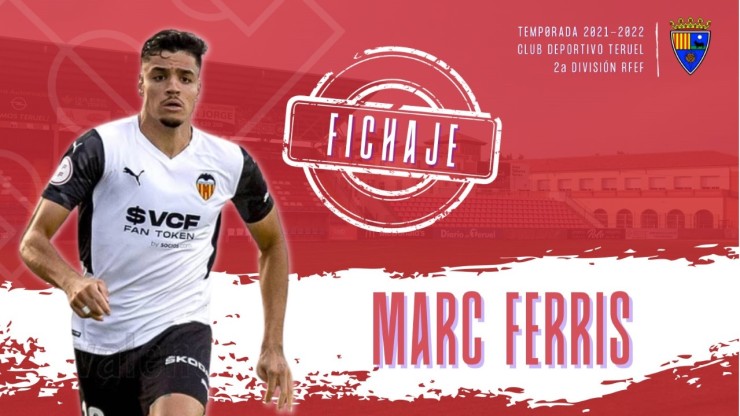 Marc Ferris se ha desvinculado del CD Teruel por unos problemas en su rodilla.
