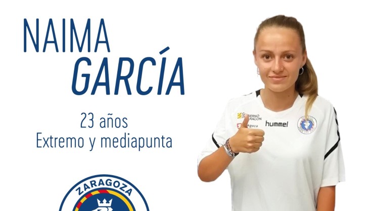 Naima García regresa al Zaragoza CFF.
