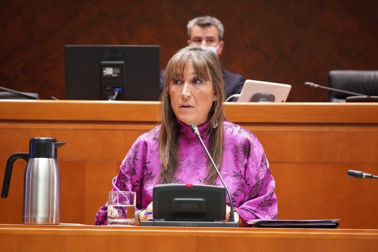 Sira Repollés, en una imagen de archivo en las Cortes. / EUROPA PRESS