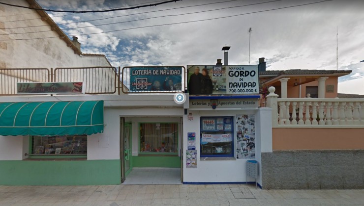 Imagen de la administración de lotería de Grañen. | Google Maps