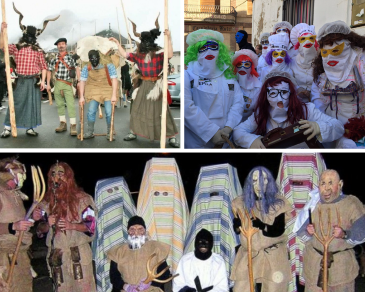 Los carnavales de Bielsa, Épila y Luco de Jiloca son algunos de los más tradicionales en Aragón.