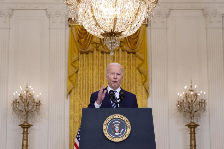 Joe Biden, en su comparecencia en la Casa Blanca. (EFE)