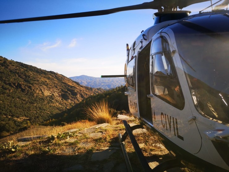 Helicóptero del Servicio de Montaña de la Guardia Civil. / Guardia Civil