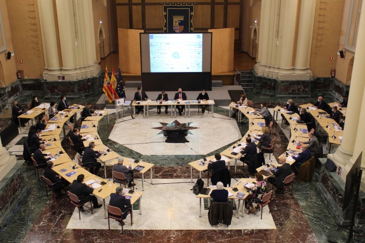 Reunión del Patronato de la Fundación Hidrógeno Aragón./ Gobierno de Aragón