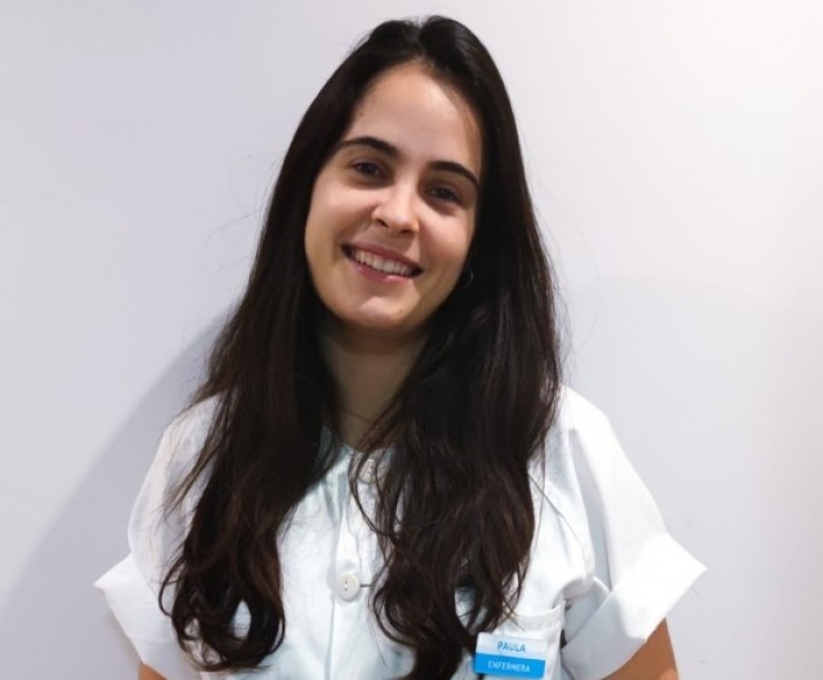 Paula Betés, enfermera de 28 años de Tauste, Premio Nacional de Enfermería.
