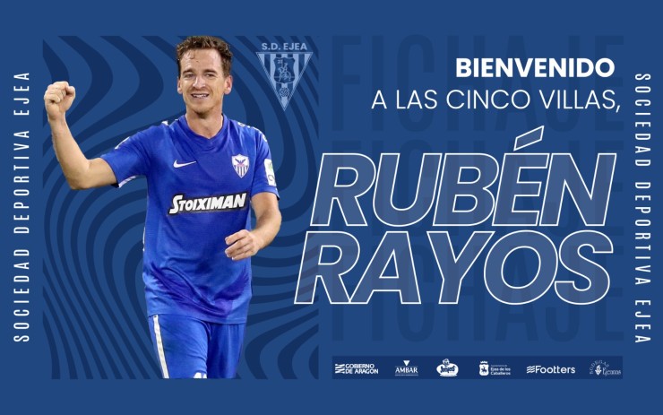 Rubén Rayos 'Rayo' llega para reforzar el ataque de la SD Ejea.