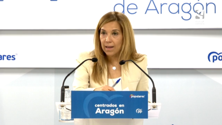 La secretaria general del PP en Aragón, Ana Alós.