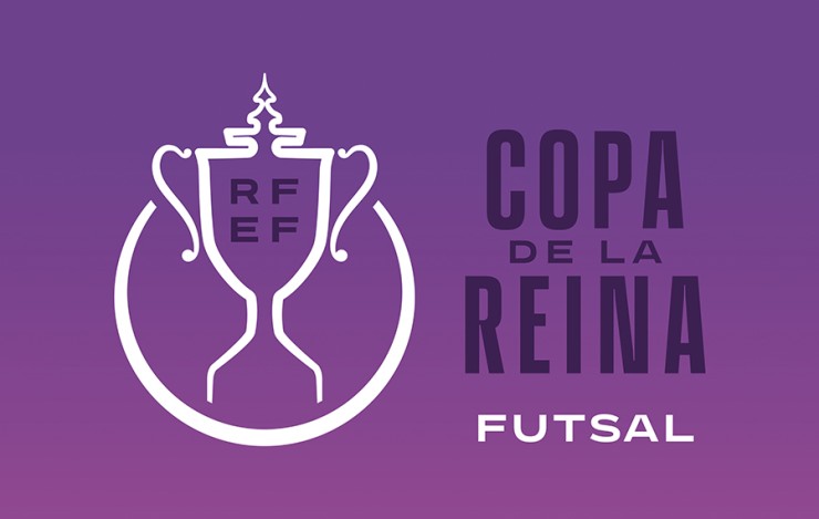 Logo Copa de la Reina de Fútbol Sala.