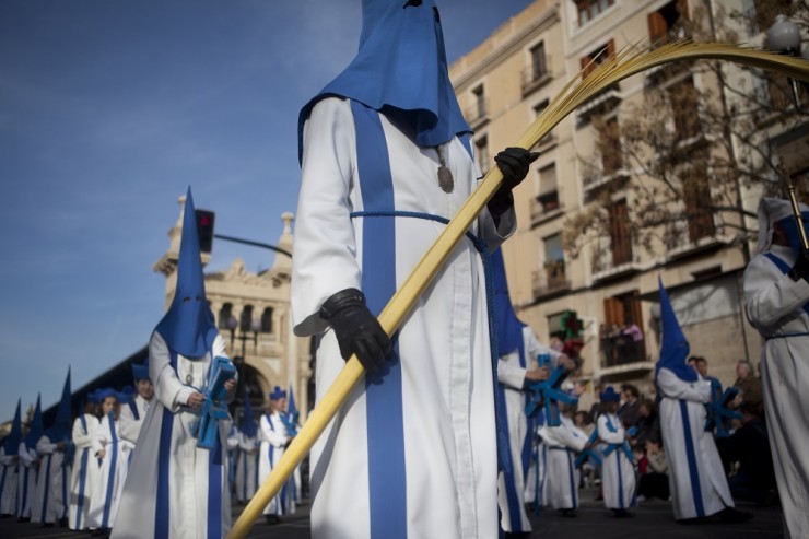 Imagen de archivo de una procesión de Zaragoza. / Foto: Turismo de Aragón
