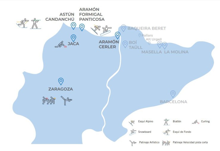 Mapa de la propuesta presentada por el Gobierno de Aragón en el COE esta mañana.