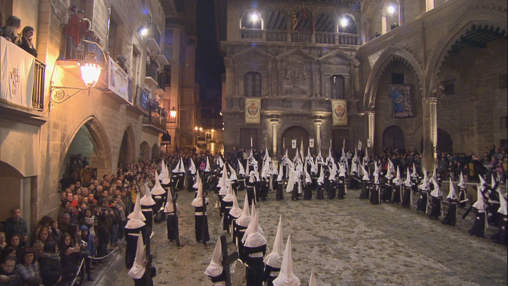 Aragón TV retransmitirá este sábado el Pregón de la Ruta del Tambor y Bombo desde Alcañiz.