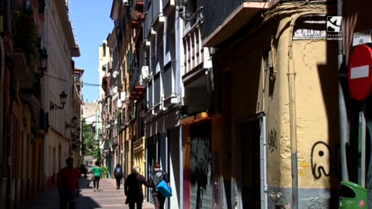 Imagen de la calle Mariano Cerezo de Zaragoza.