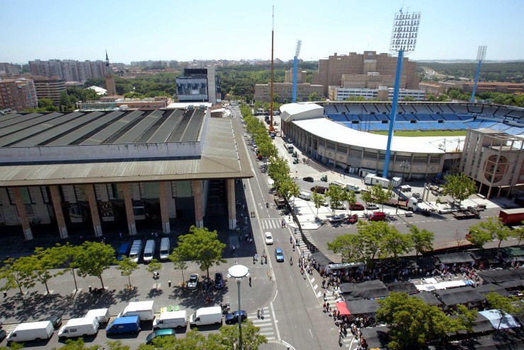 Imagen de archivo del estadio de La Romareda. / EUROPA PRESS