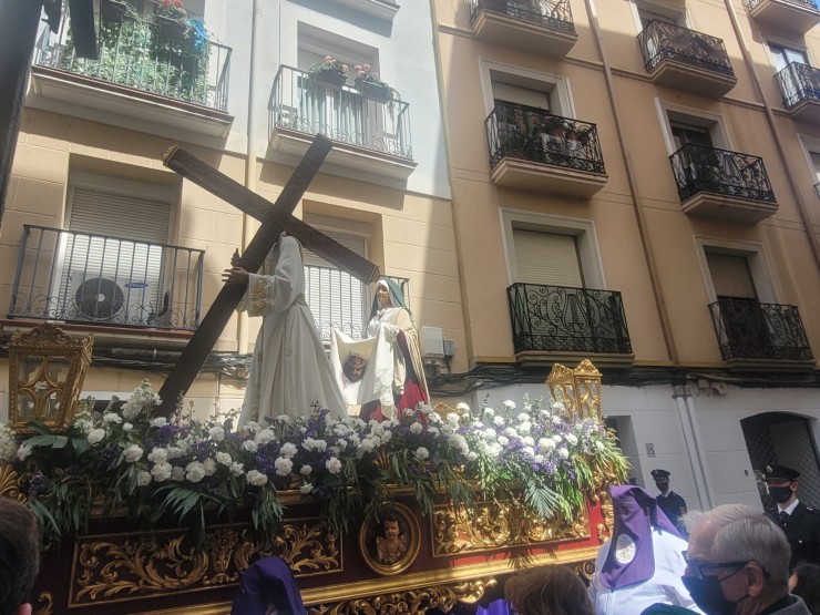 Semana Santa de Zaragoza 2022. / Foto: Europa Press