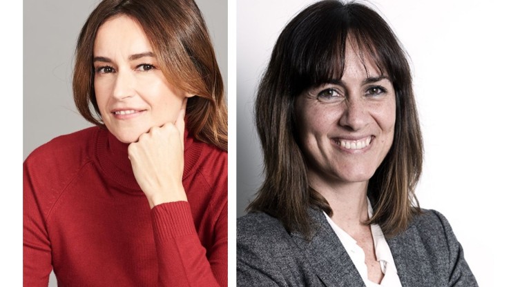 Marta Ríos (izda.) y Paula Román (dcha.), dos aragonesas entre las 35 mejores CEO de España, según Forbes.