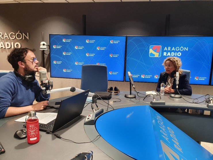 Clara Arapa en Aragón Radio