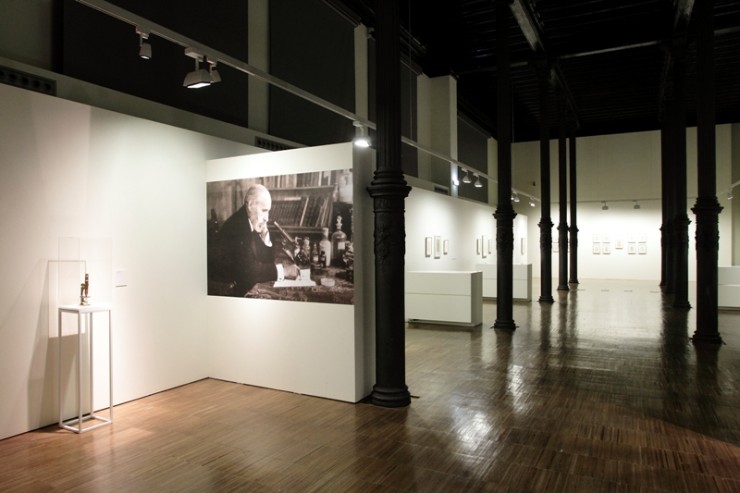 En 2015, el edificio Paraninfo, en Zaragoza, acogió la exposición 'Fisiología de los sueños', con dibujos de Cajal./UNIZAR