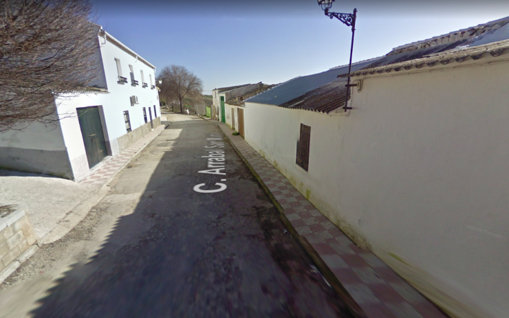 Calle Arrabal de San Martín, en Arjona (Jaén). / Foto: Google Maps