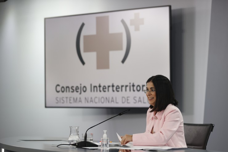 La ministra de Sanidad, Carolina Darias./ Foto: EFE.