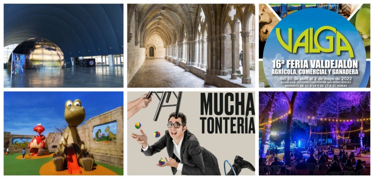 Imágenes de algunas de las actividades de las que se puede disfrutar en Aragón el 2 de mayo.