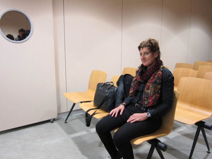 María Victoria Pinilla en una imagen de archivo de uno de las sesiones del juicio en 2015. / Foto: Europa Press