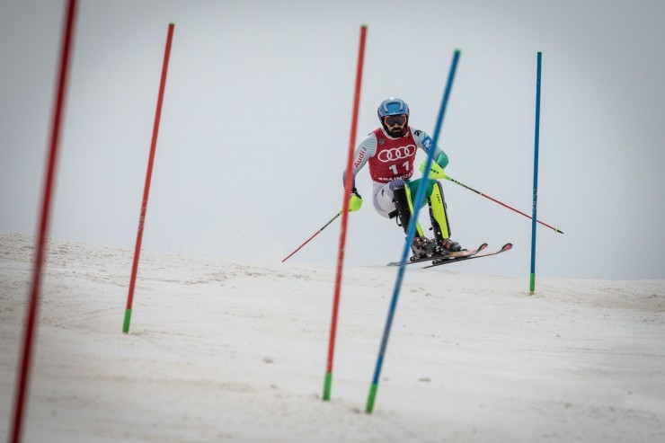 Fotografía de archivo de una competición de esquí. / Europa Press