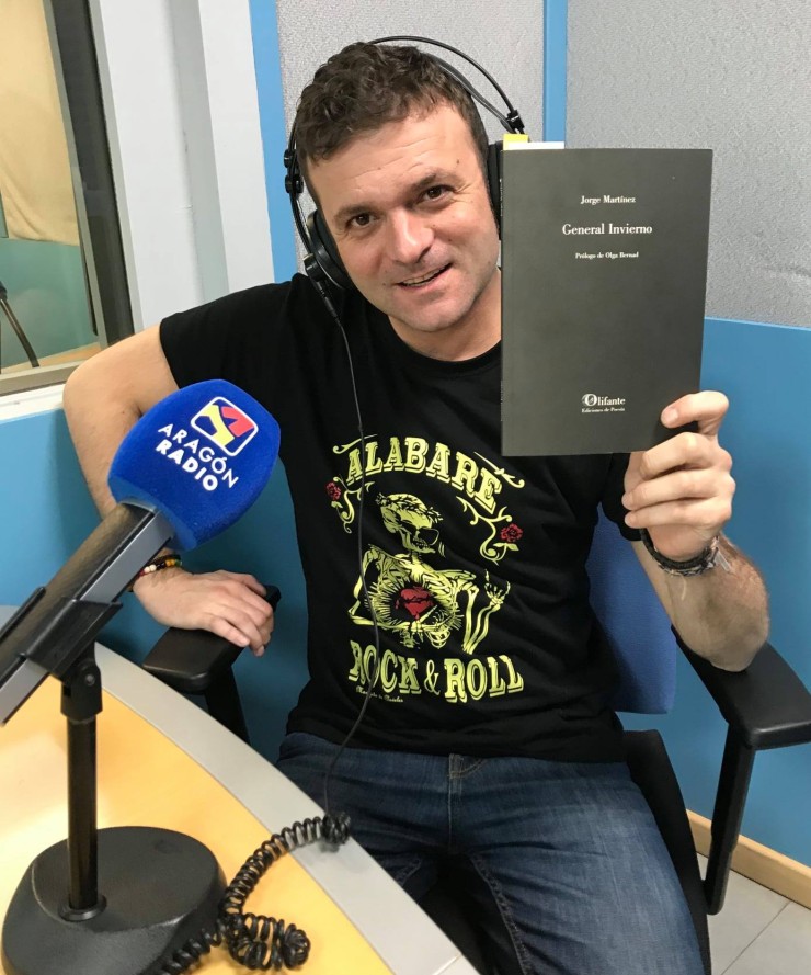 Entrevista a Jorge Martínez en Aragón Radio, junto a su última obra "General Invierno"