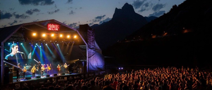 Imagen de archivo del Festival Pirineos Sur, que se celebra en Sallent de Gállego (Huesca).