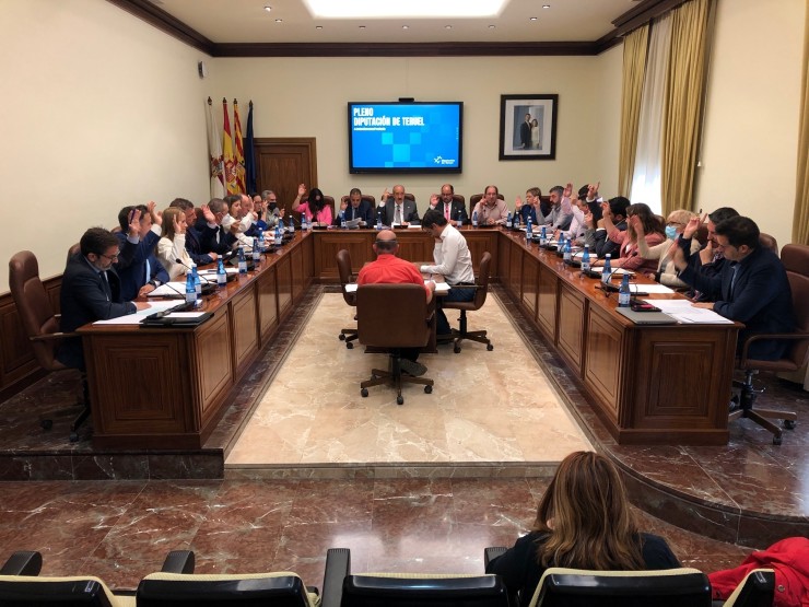 La Diputación de Teruel ha celebrado sesión plenaria. (DPT).