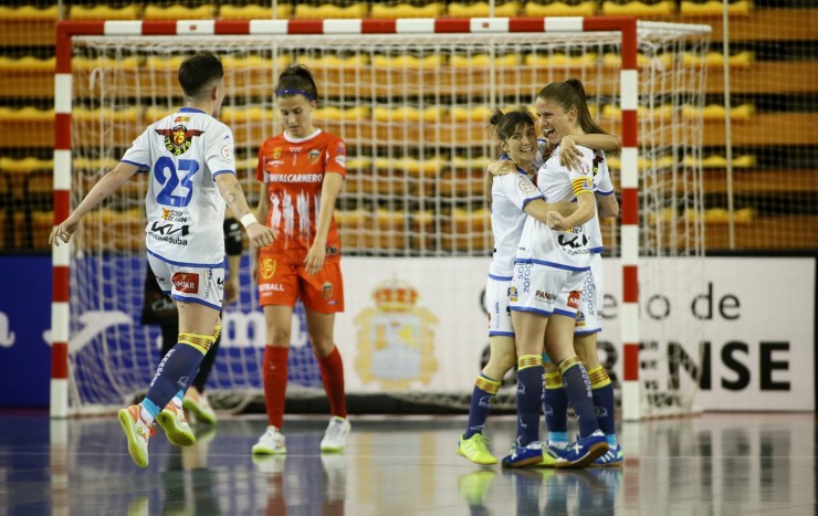 El Sala Zaragoza en la Copa de la Reina. Foto: RFEF.