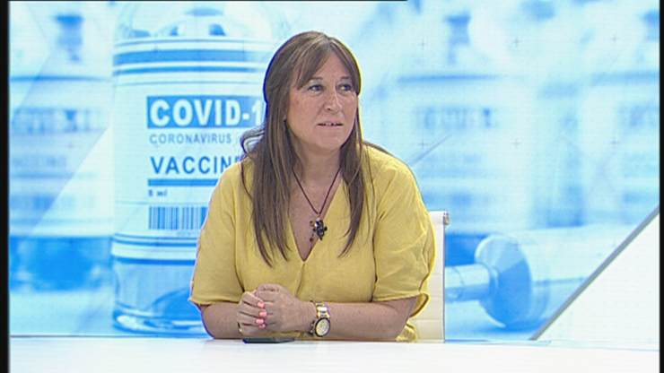 Sira Repollés, consejera de Sanidad del Gobierno de Aragón. (Aragón TV).