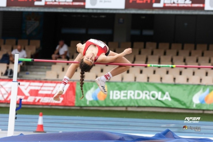 Gabriela Sanz ha logrado el oro en salto de altura