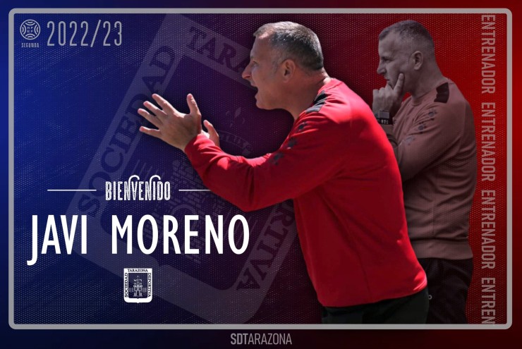 Javi Moreno, nuevo entrenador de la SD Tarazona.