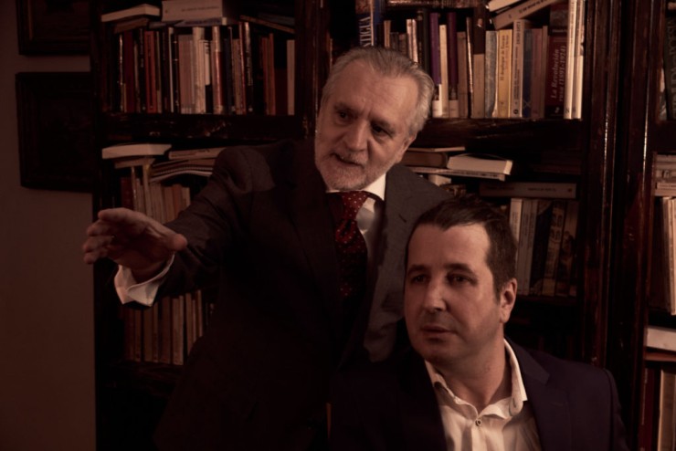 Paco Ortega y Roberto Millán. Foto: Web del Teatro del Mercado